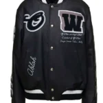 Super Bowl LX Blue Ivy Carter Black Varsity Jacket