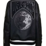Super Bowl LX Blue Ivy Carter Black Varsity Jacket Back