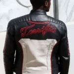 Superman Mister Terrific Multicolor Leather Jacket