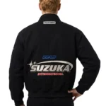 Suzuka Racing Jacket in Black Back