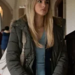 Tell Me Lies Lucy Albright Olive Green Jacket