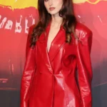 The Beauty Premiere Jessica Bruno Red Blazer