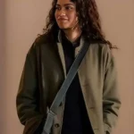 The Drama Zendaya Wool Green Jacket