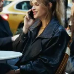 The Madison Abigail Reese Black Leather Jacket