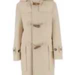 The Traitors Claudia Winkleman Beige Duffle Coat