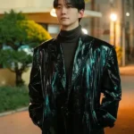Typhoon Family Lee Jun Ho Black Coat