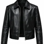 Typhoon Family Lee Jun Ho Classic Black Leather Jacket