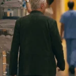 Watson S02 Robert Carlyle Green Suede Leather Jacket