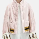 Will Trent Pink Cropped Jacket