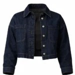 A Season to Blossom Emily Tennant Denim Coat