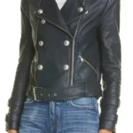 Daredevil Born Again S02 Urich Black Leather Jacket