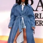 Devil Wears Prada 2 Ciara Denim Tail Coat