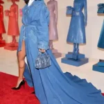 Devil Wears Prada 2 Premiere Ciara Denim Coat