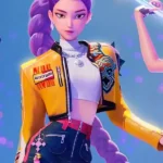 KPop Demon Hunters Rumi Cropped Leather Jacket