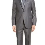 Morningstar Lucifer Grey Wool Blazer