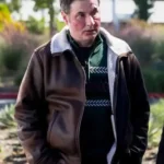 NCIS S23 Adam Ferrara Brown Jacket