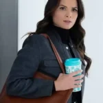 NCIS S23 Jessica Knight Grey Wool Jacket