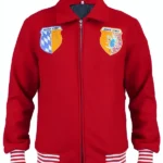 NYC 2026 BTS Kim Taehyung Red Jacket
