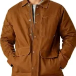 Scarpetta Pete Marino Brown Cotton Jacket