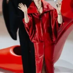 The Devil Wears Prada 2 Anne Hathaway Red Coat