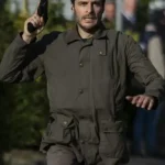 The Invisible 2026 Lino Guanciale Grey Jacket