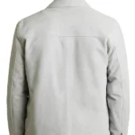 The Rookie S08 Eric Winter Grey Jacket Back