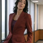 The Rookie S08 Necar Zadegan Red Blazer