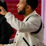 The Voice S29 John Legend White Bomber Jacket