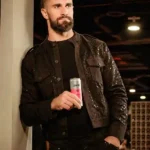 UFC Event Seth Rollins Brown Sequin Jacket