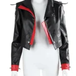 VI League of Legends 2 Arcane Leather Black Jacket