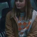 Viking Wolf Liv Mjones Brown Cotton Jacket