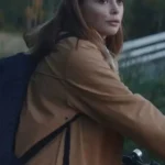 Viking Wolf Liv Mjones Brown Jacket Back