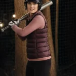 Virgin River Alexandra Breckenridge Puffer Brown Vest