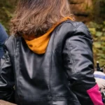 Virgin River Kandyse McClure Multicolor Biker Jacket Back