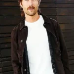 2026 Deadline Contenders Glen Powell Suede Jacket