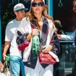 Jessica Alba New York City 2025 Jacket
