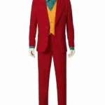 Joaquin Phoenix Red Joker Blazer