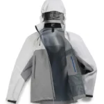 Men's Arcteryx Beta SL Grey Hooded Jacket