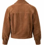 NYC 2026 Annabelle Wallis Brown Jacket Back