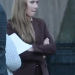 Scarlett Johansson The Exorcist 2026 Brown Blazer