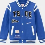 Street Fighter Event Andrew Koji Blue Wool Jacket