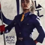 Street Fighter Movie Juli Blue Long Coat