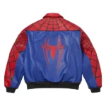 Supreme Vanson Spiderman Leather Bomber Jacket Back