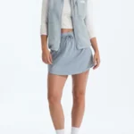 Womens Yumiori Grey Vest